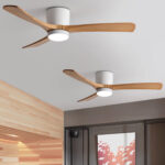 Nordic Wooden 42"/48"/52" Ceiling Fan Light - Image 3