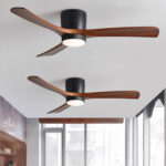 Nordic Wooden 42"/48"/52" Ceiling Fan Light - Image 11