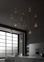 Industrial Spider Chandelier - Image 14