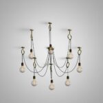 Industrial Spider Chandelier - Image 3