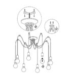 Spider Ceiling Chandelier - Image 10