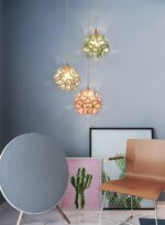 Glass Petal Pendant Light - Image 4