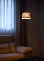 Openwork Ceramic Pendant Lamp - Image 14