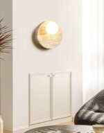 Sorella Travertine Sconce - Image 9