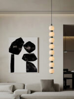 Orbique Alabaster Pendant Lamp - Image 6
