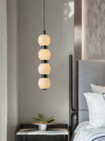 Orbique Alabaster Pendant Lamp - Image 5