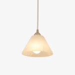 Conical Brass Pendant Lamp - Image 15