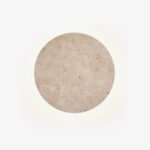 Circle Travertine Wall Lamp - Image 13