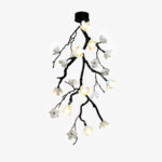 Large Long Branch Flower Chandelier - Image 20