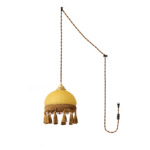 French Tassels Brass Pendant Swag Light - Image 20