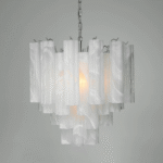 Frosted Glass Tubes Chandelier - Image 18