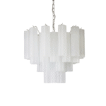 Frosted Glass Tubes Chandelier - Image 19