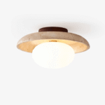 Lunaro Travertine Ceiling Lamp - Image 16
