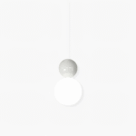 Acrylic Two Ball Pendant Light