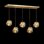 Illyria Ice Glass Pendant Lamp - Image 17