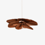 Folded Leaf Lotus Pendant Lamp
