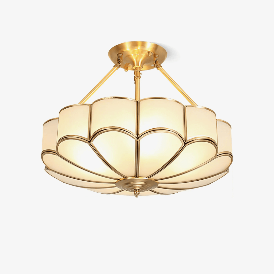 1751453466771.png Flower Shape Glass Ceiling Light - Image 1