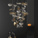 Shake Leaves Chandelier - Image 2