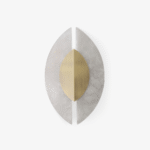 Solari Alabaster Leaf Sconce - Image 6