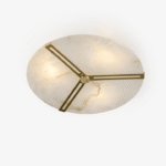 Clocks Alabaster Ceiling Light - Image 14