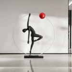 Balance Sculpture Floor Ornaments - Image 13