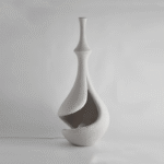 White Sere Vase Floor Lamp - Image 7