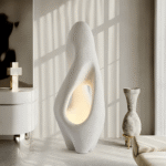Wabi-Sabi White Floor Lamp - Image 2