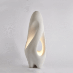 Wabi-Sabi White Floor Lamp - Image 4