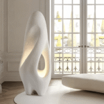 Wabi-Sabi White Floor Lamp - Image 18