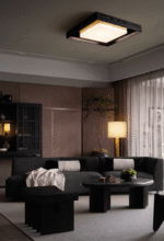 Kurin Wood Frame Ceiling Light - Image 17