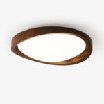 Walnut Curved Edge Ceiling Light - Image 18