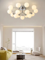 Glass Balls Cluster Ceiling Lamp - Image 4