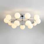 Glass Balls Cluster Ceiling Lamp - Image 7