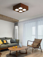 Cobra Wood Ceiling Light - Image 3