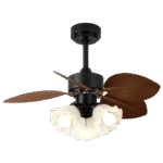 Floriva Leaf Ceiling Fan Light - Image 18