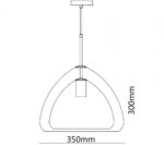 Futuristische Glass Pendant Light - Image 16