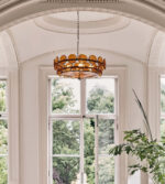 Solaris Disc Murano Chandelier - Image 4