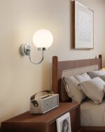 Clara Chrome Wall Sconce