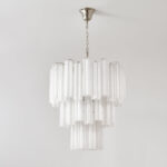Frosted Glass Tubes Chandelier - Image 9