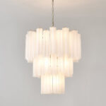 Frosted Glass Tubes Chandelier - Image 2
