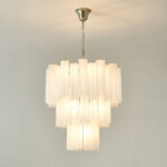 Frosted Glass Tubes Chandelier - Image 10