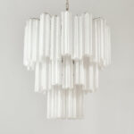 Frosted Glass Tubes Chandelier - Image 5