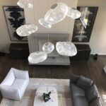 Blown Glass Mesh Pendant Light - Image 12