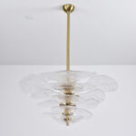 Petals Gold Murano Chandelier - Image 16