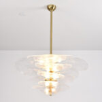 Petals Gold Murano Chandelier - Image 14