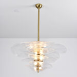Petals Gold Murano Chandelier - Image 15