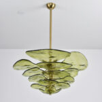 Petals Gold Murano Chandelier - Image 17