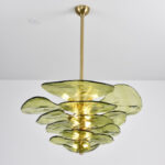 Petals Gold Murano Chandelier - Image 18