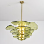 Petals Gold Murano Chandelier - Image 12