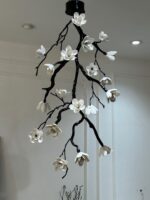 Large Long Branch Flower Chandelier - Image 15